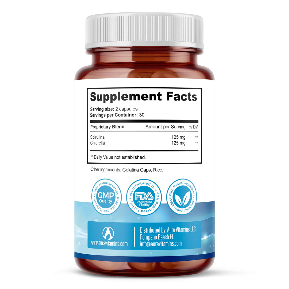 Dosage scoop beside the 500mg bottle for easy measuring