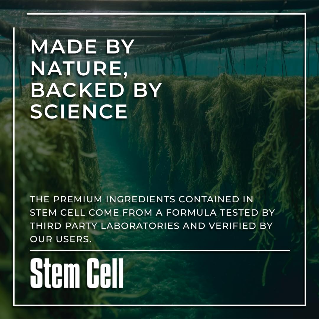 Aura Vitamins Stem Cell capsules closeup – convenient daily wellness capsule.