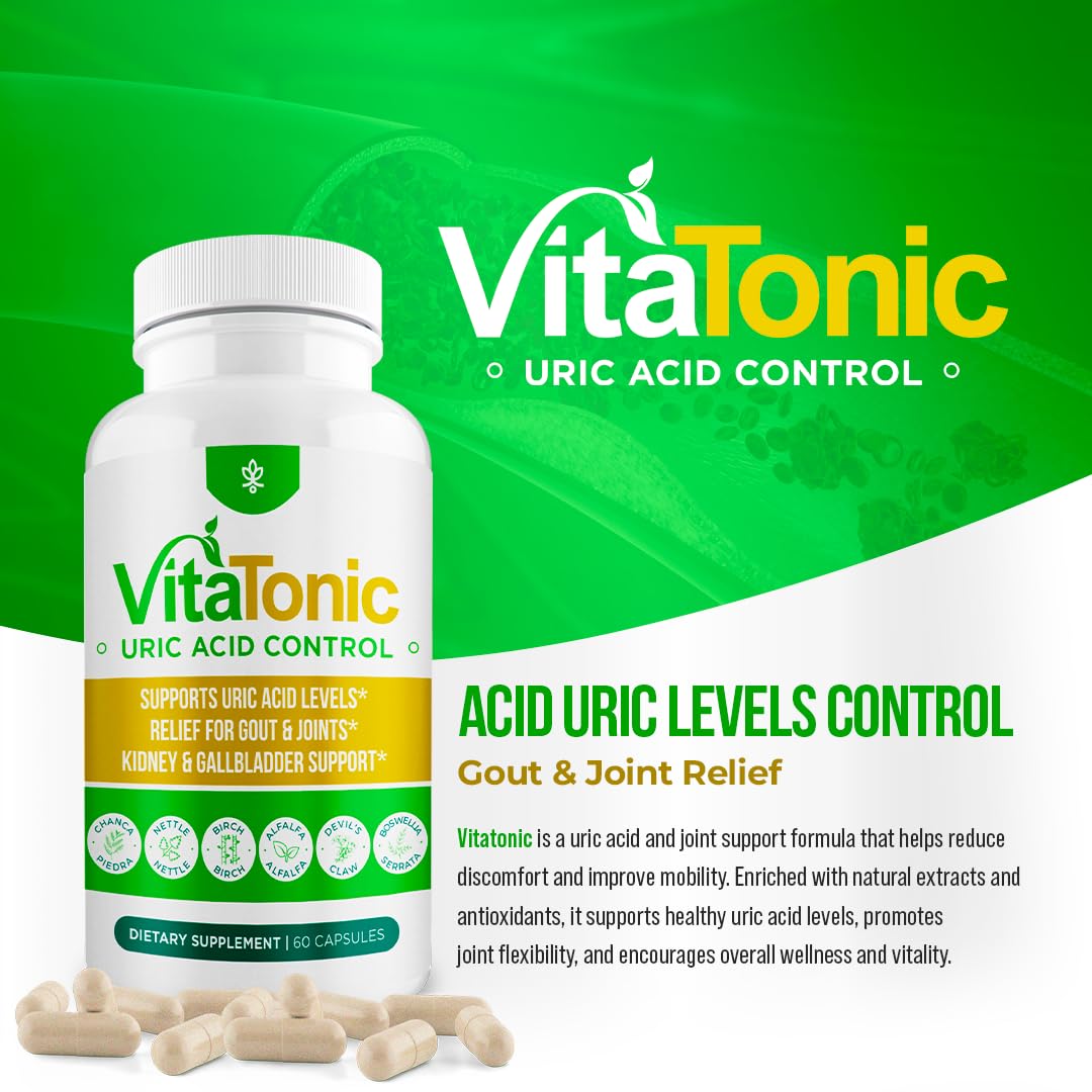 Aura Vitamins Vitatonic capsules closeup highlighting vegetarian, gluten-free formula
