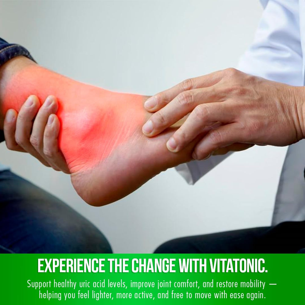 Aura Vitamins Vitatonic in hand, suggesting on-the-go convenience