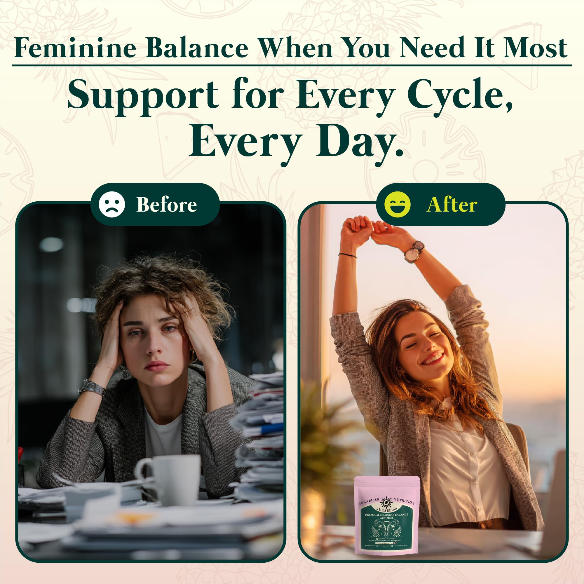 Aurabliss lifestyle yoga scene promoting balanced routines