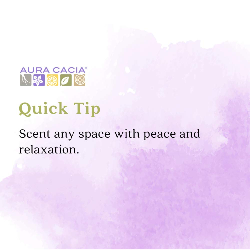 Aura Cacia Chill Pill Mist at desk for quick refreshment.
