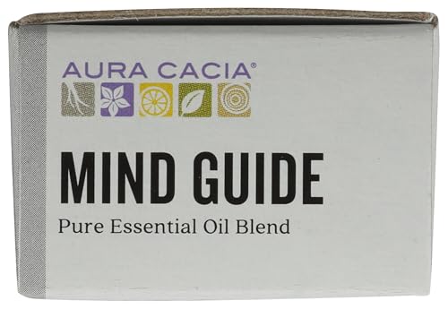 Aura Cacia Mind Guide dilution and application friendly bottle tips for safe use
