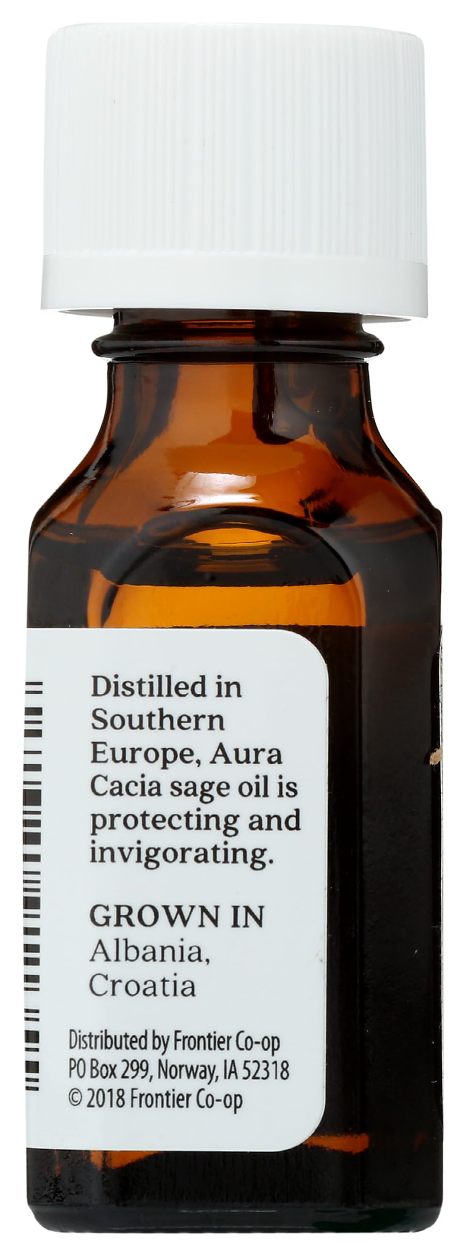 Aura Cacia sage oil in toner blend demonstrating simple home skincare routine.