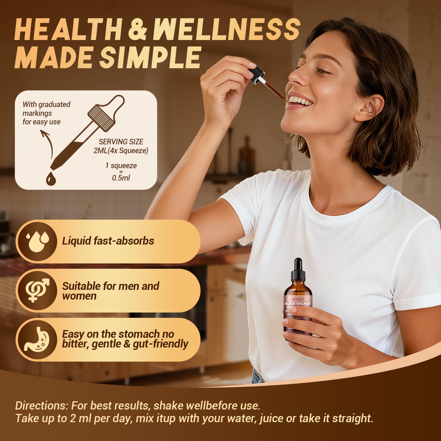 AURACORT vegan liposome drops offer faster absorption.