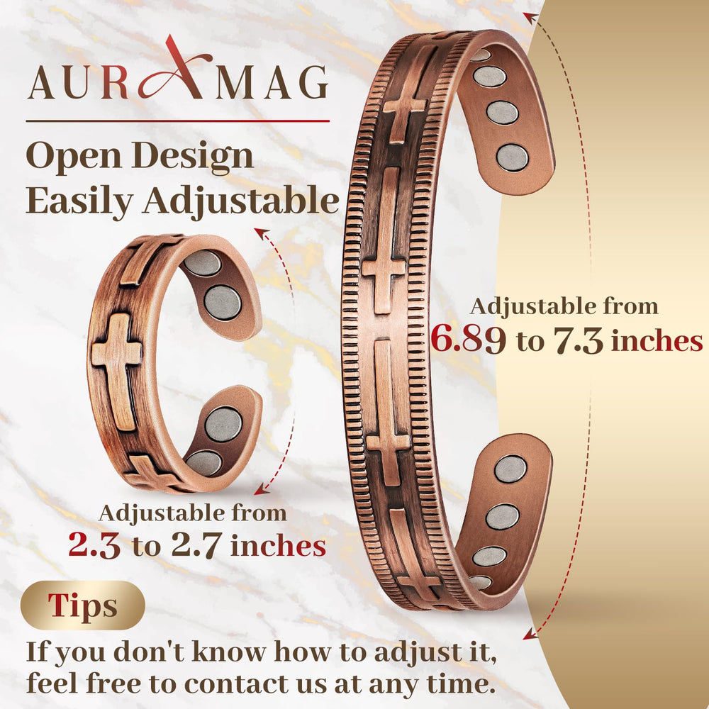 Auramag gift box and cleaning cloth included for gifting.