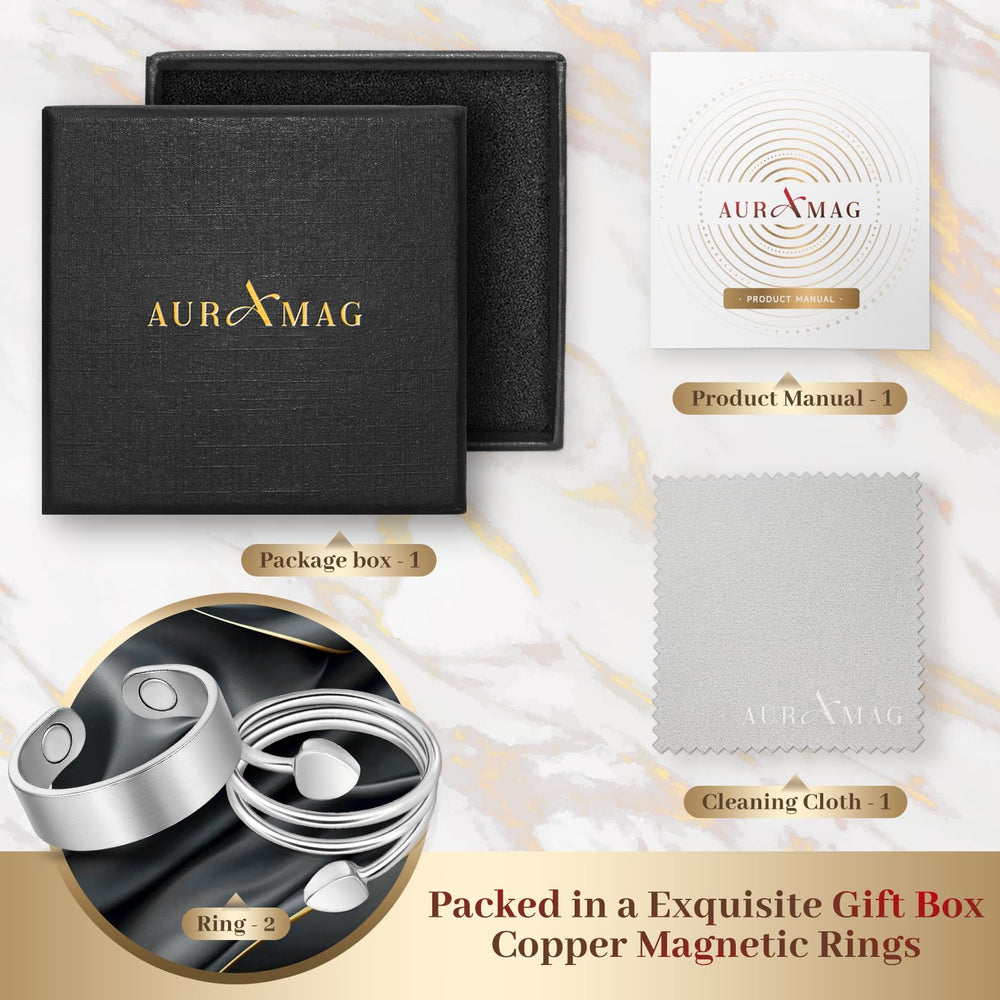 Auramag gift box-ready presentation makes gifting easy.