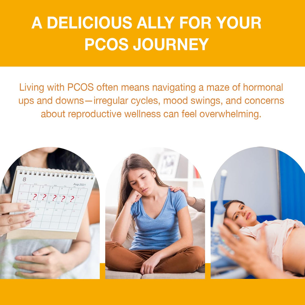 Auranic PCOS gummy serving suggestion with daily routine integration.