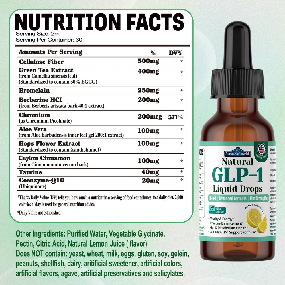 AuraraNeNourish daily-use drops fit into any routine.