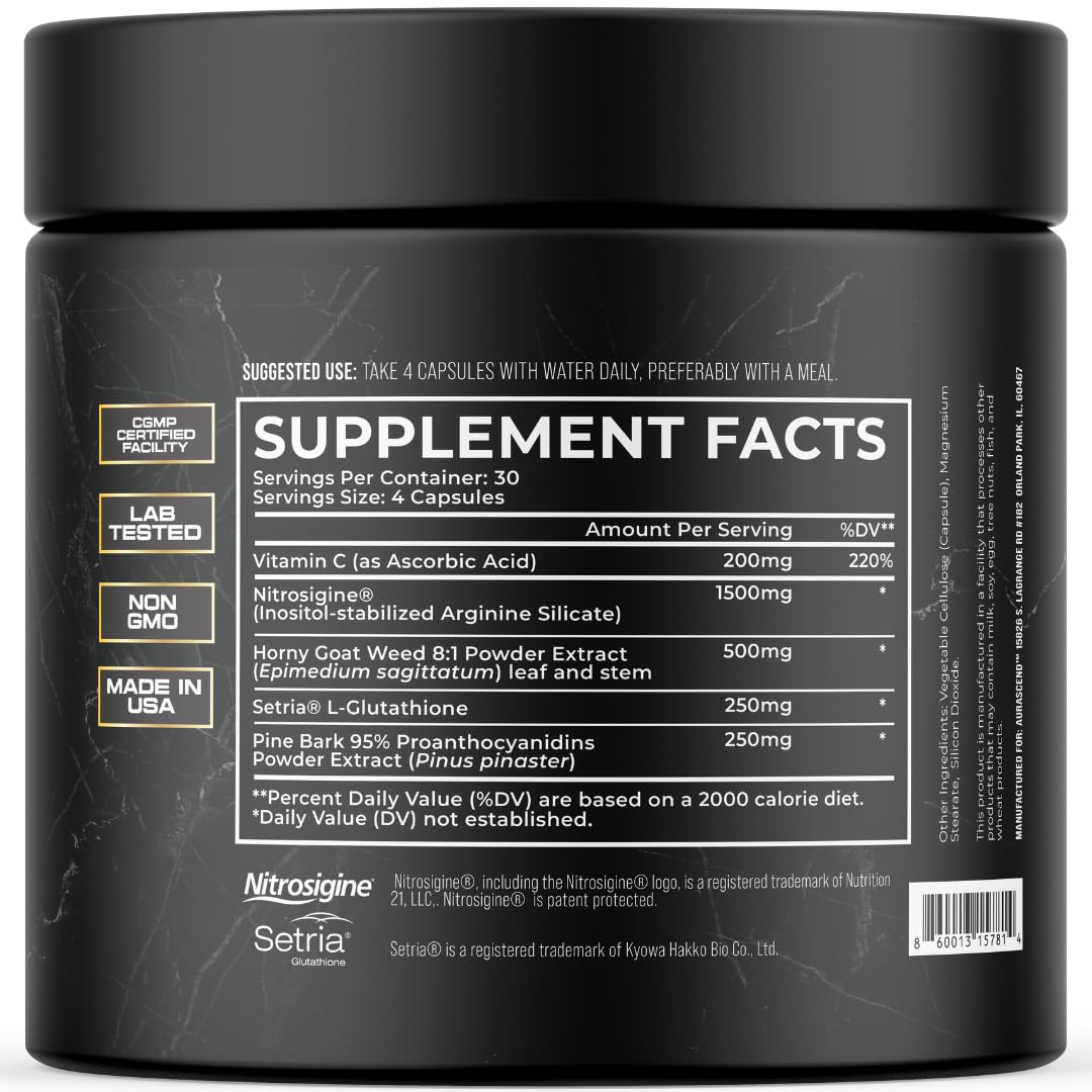 Aurascend Magnum Mode lab tested quality in USA facility.