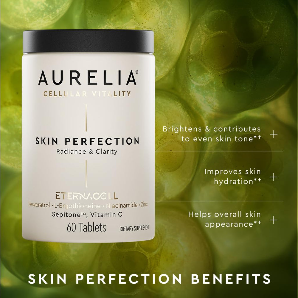 AURELIA Skin Perfection capsules for convenient daily skin nourishment.