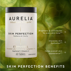 AURELIA Skin Perfection capsules for convenient daily skin nourishment.