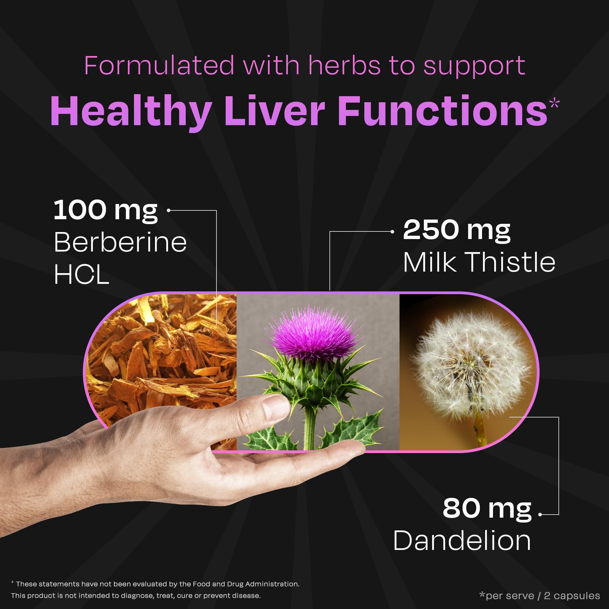 Auric Milk Thistle capsules close-up showing uniform capsules for easy intake
