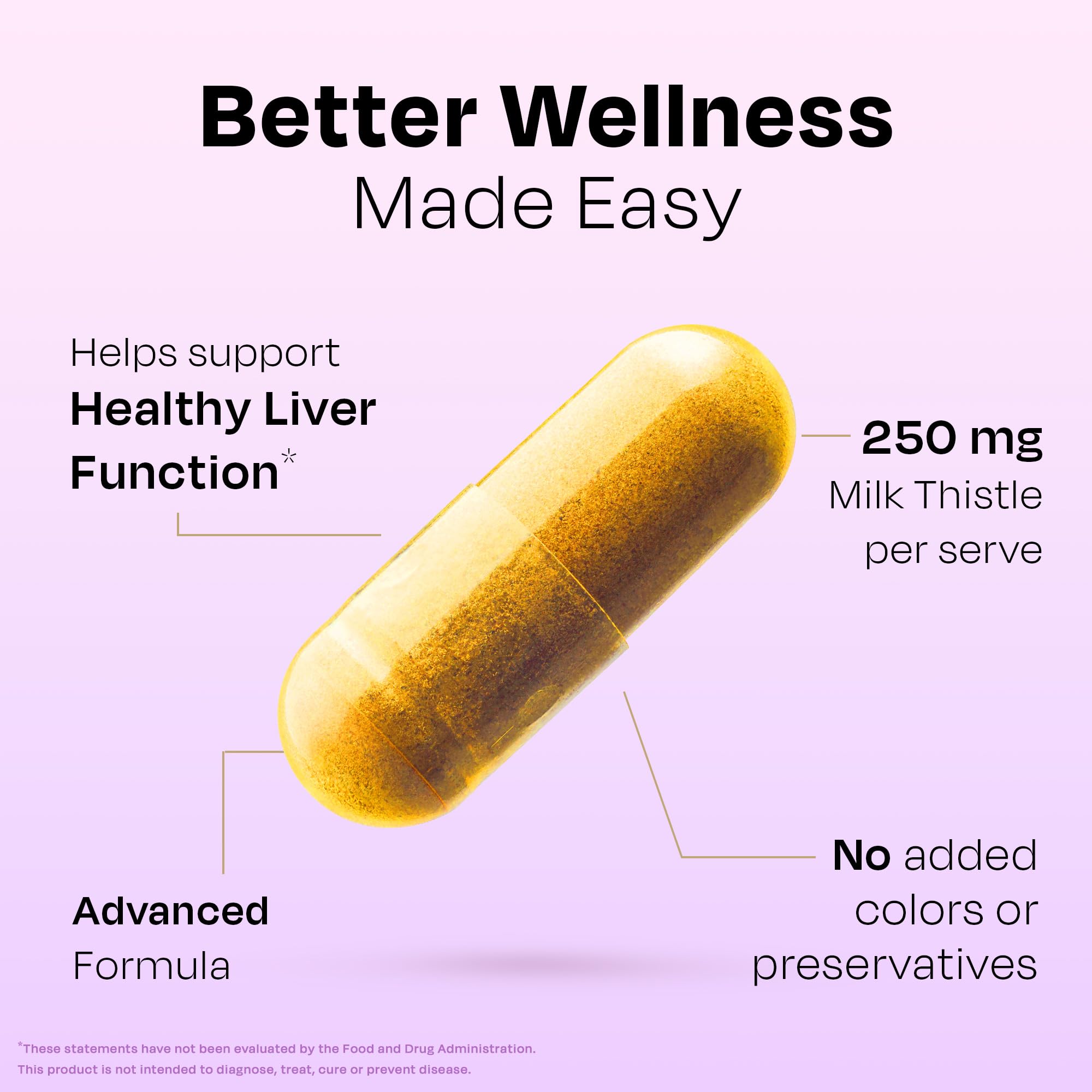 Auric Milk Thistle bottle with glass of water for simple ingestion