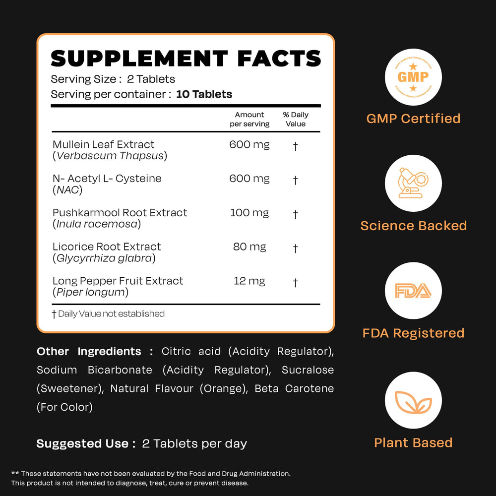 Auric Resp 365 NAC tablet closeup highlighting antioxidant-friendly lung care.