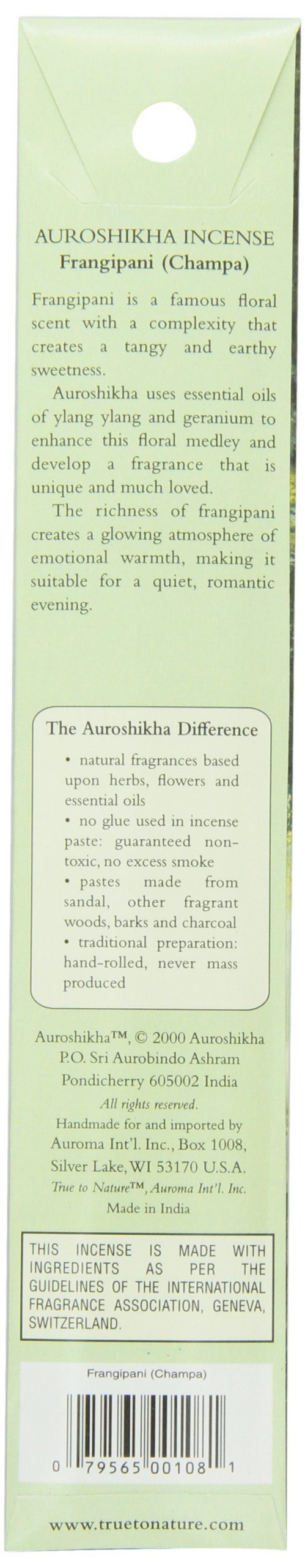 Auroshikha Frangipani Champa hand-rolled sticks highlighting traditional craftsmanship.