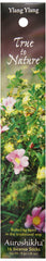 Auroshikha Ylang Ylang incense front pack ready for home use, inviting ambience.