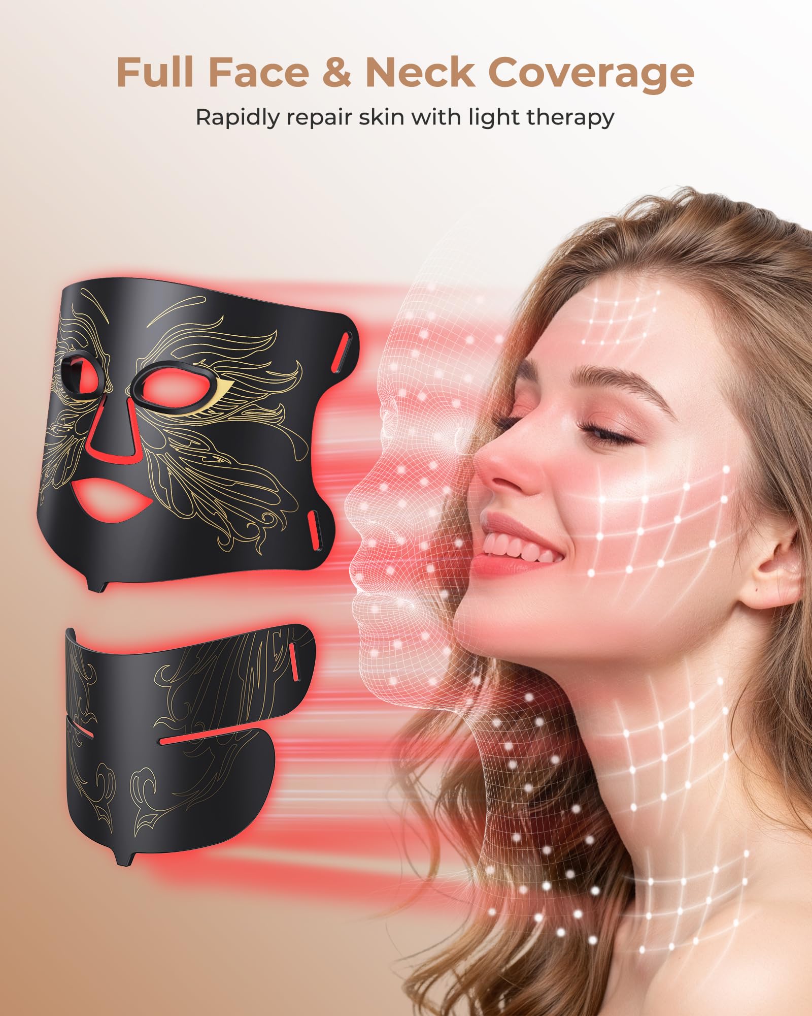 Aurphany device showing adjustable brightness levels for customization