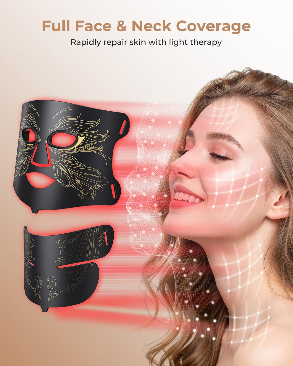 Aurphany device showing adjustable brightness levels for customization