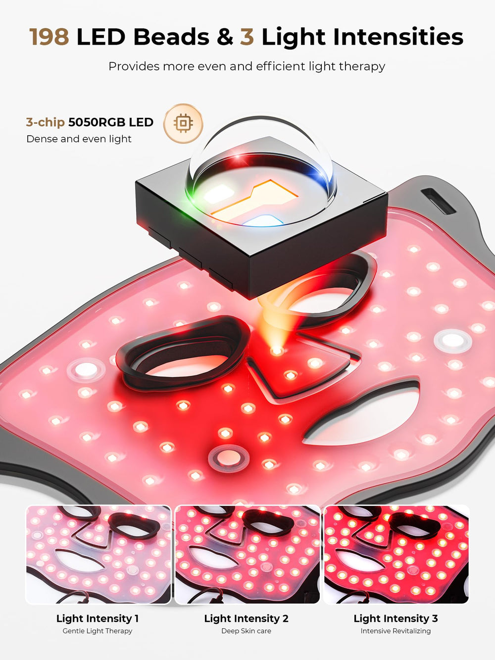 Aurphany cooling gel pack soothes skin after sessions.