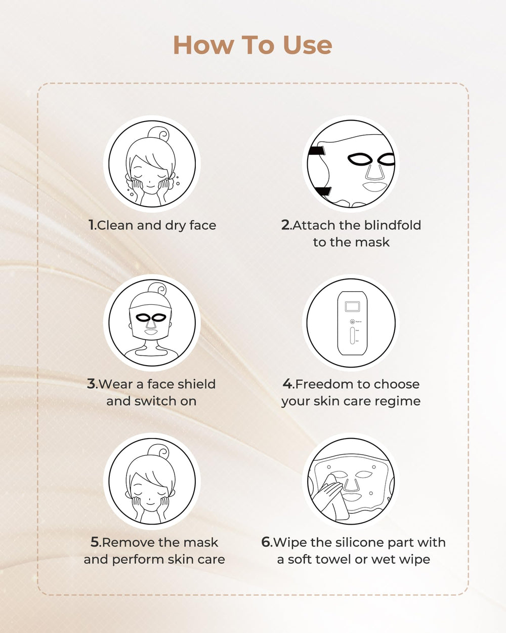 Aurphany included eye masks and straps for secure wear