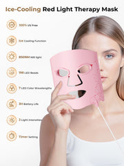Aurphany soft silicone mask material indicating skin-friendly comfort during use