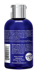 Aussie Trace Minerals Lemon Lime Drops label closeup showing organic extracts and minerals.