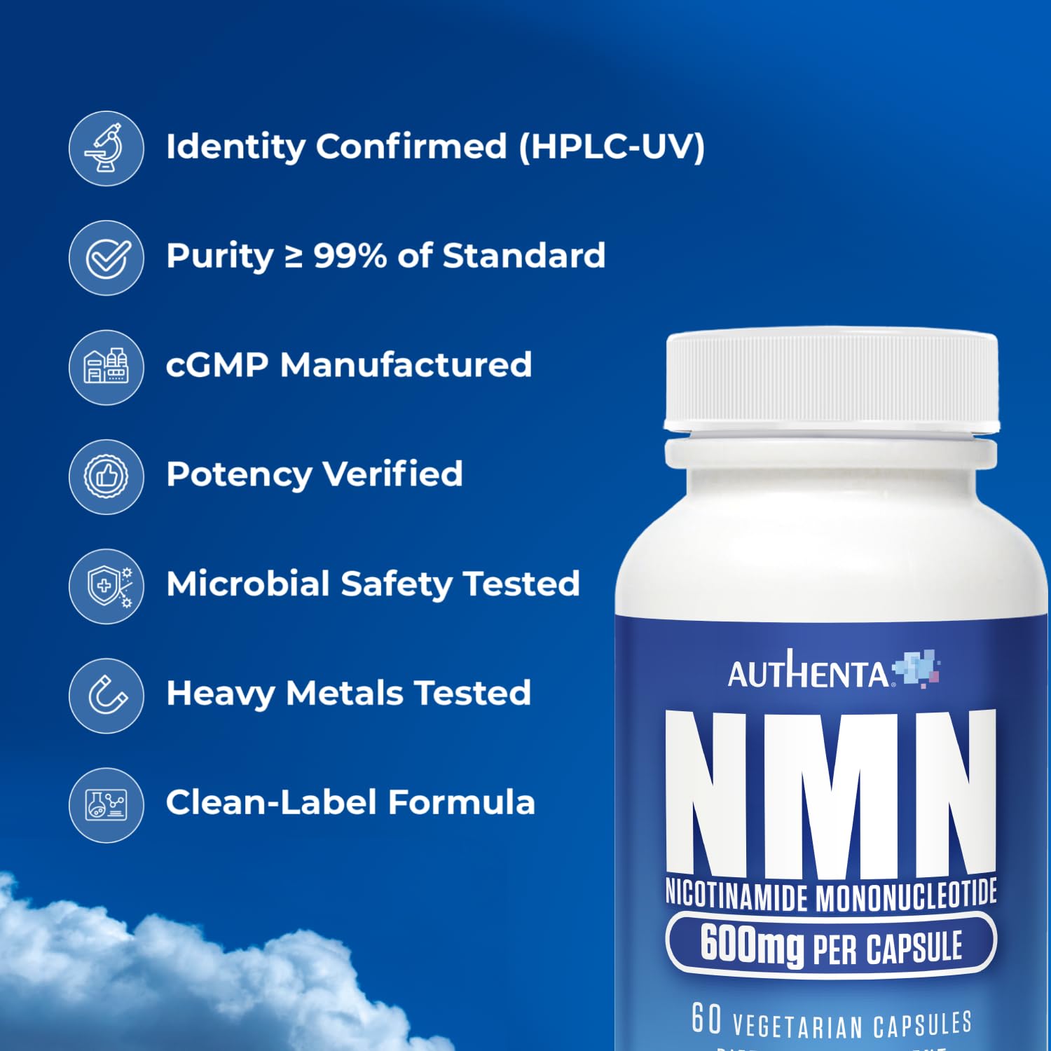 Authenta NMN travel kit ready for daily routine on the go