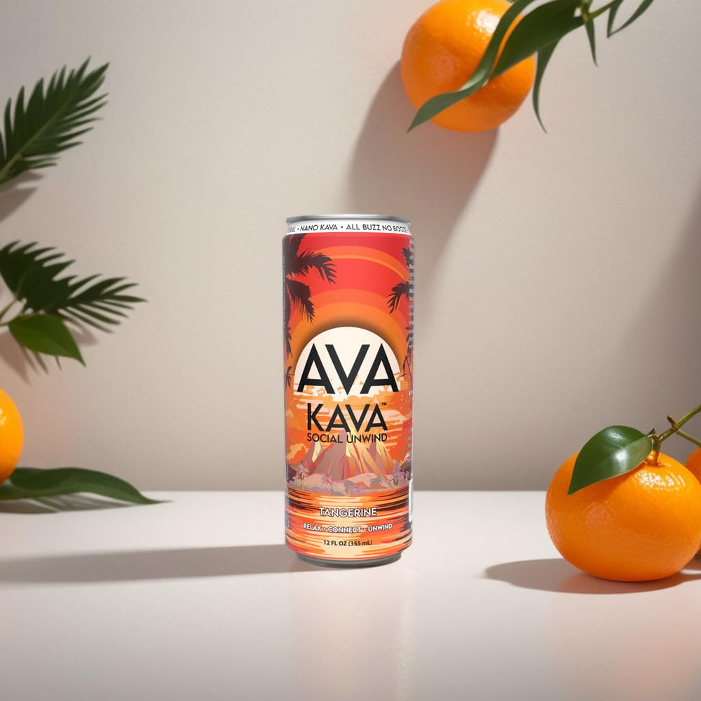 AVA KAVA Tangerine can – refreshing, alcohol-free relaxation for social moments