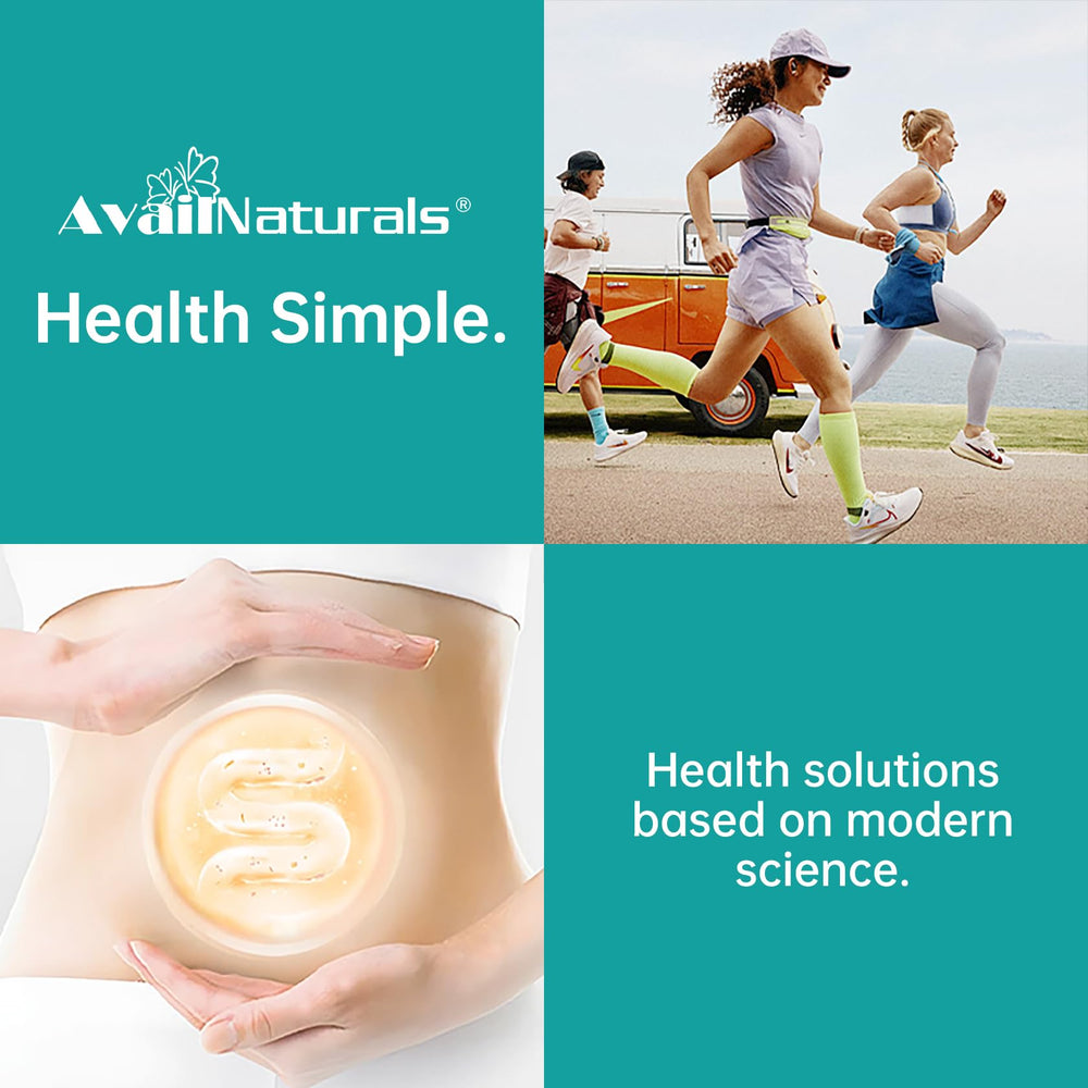 AvailNaturals Ultra Gut Daily Cleanse bottle showing 30 capsules.