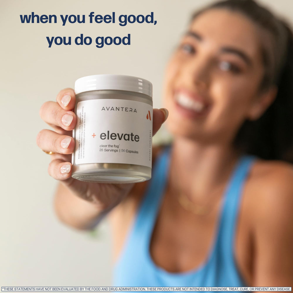 USA manufacturing badge displayed on Avantera Elevate packaging