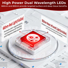 AVZAVZ red light therapy mat with 360 LEDs covers large areas for consistent exposure