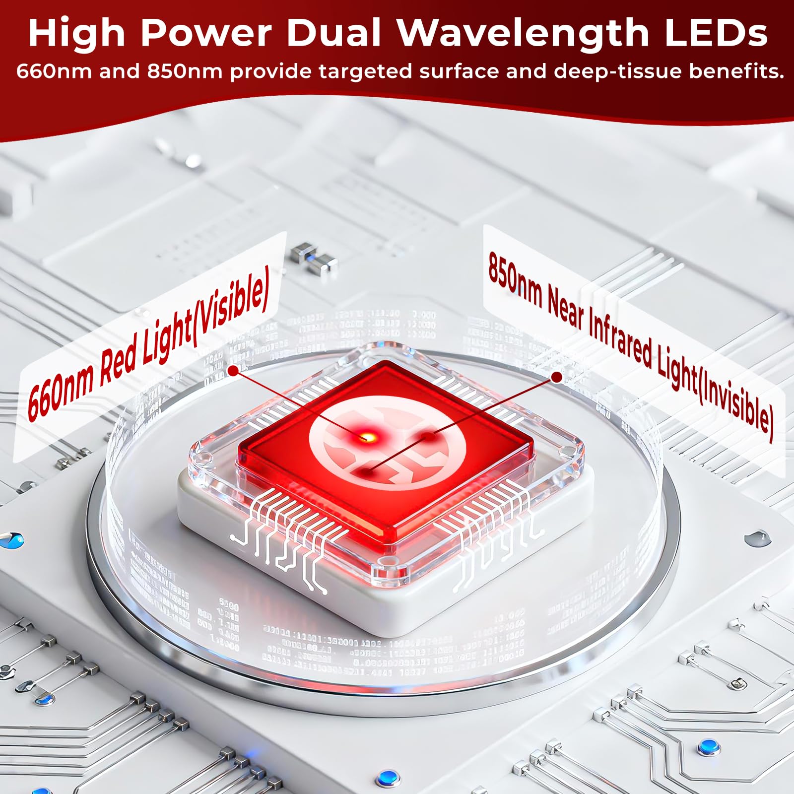 AVZAVZ mat uses dual wavelengths for deeper reach