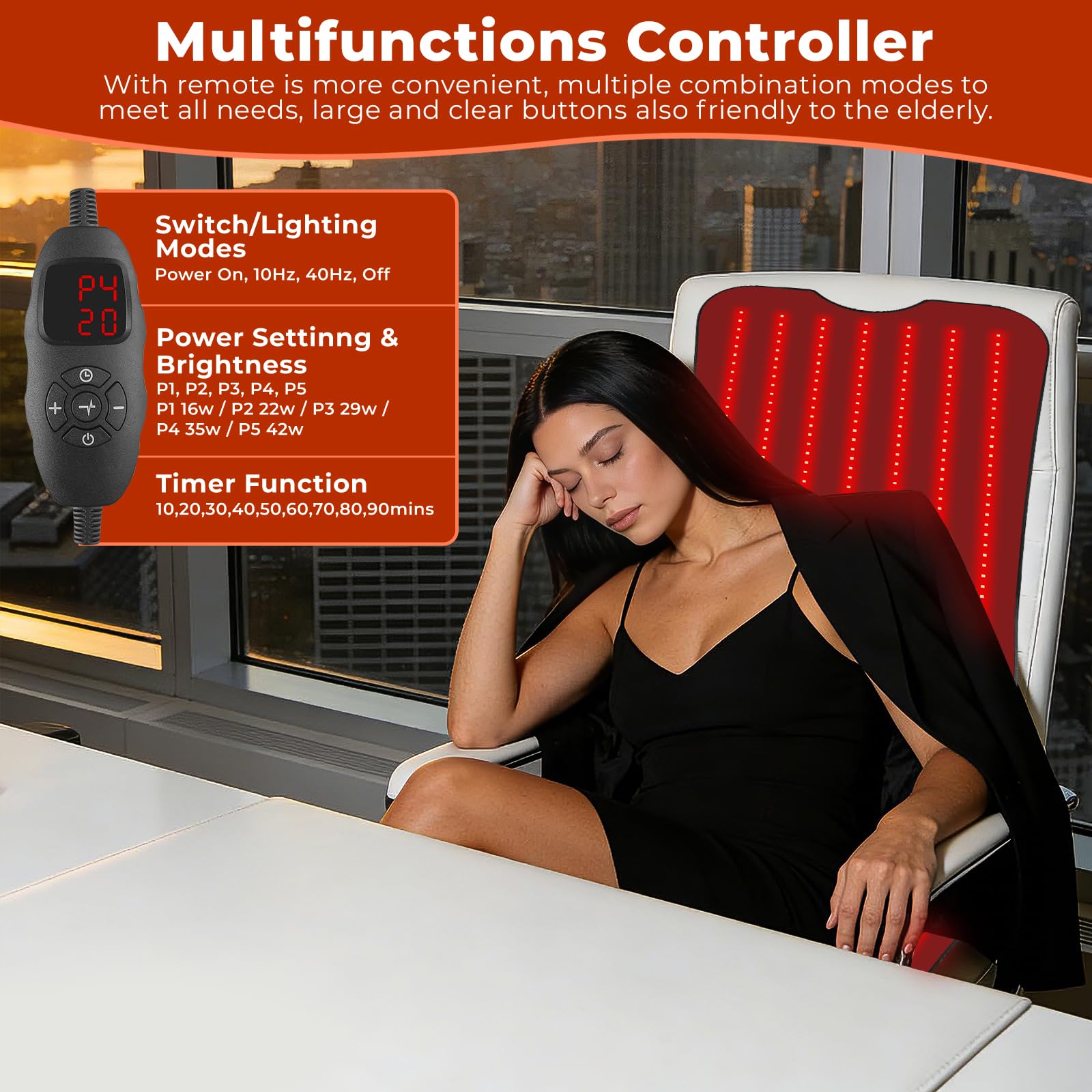 AVZAVZ remote and timer enable convenient session control