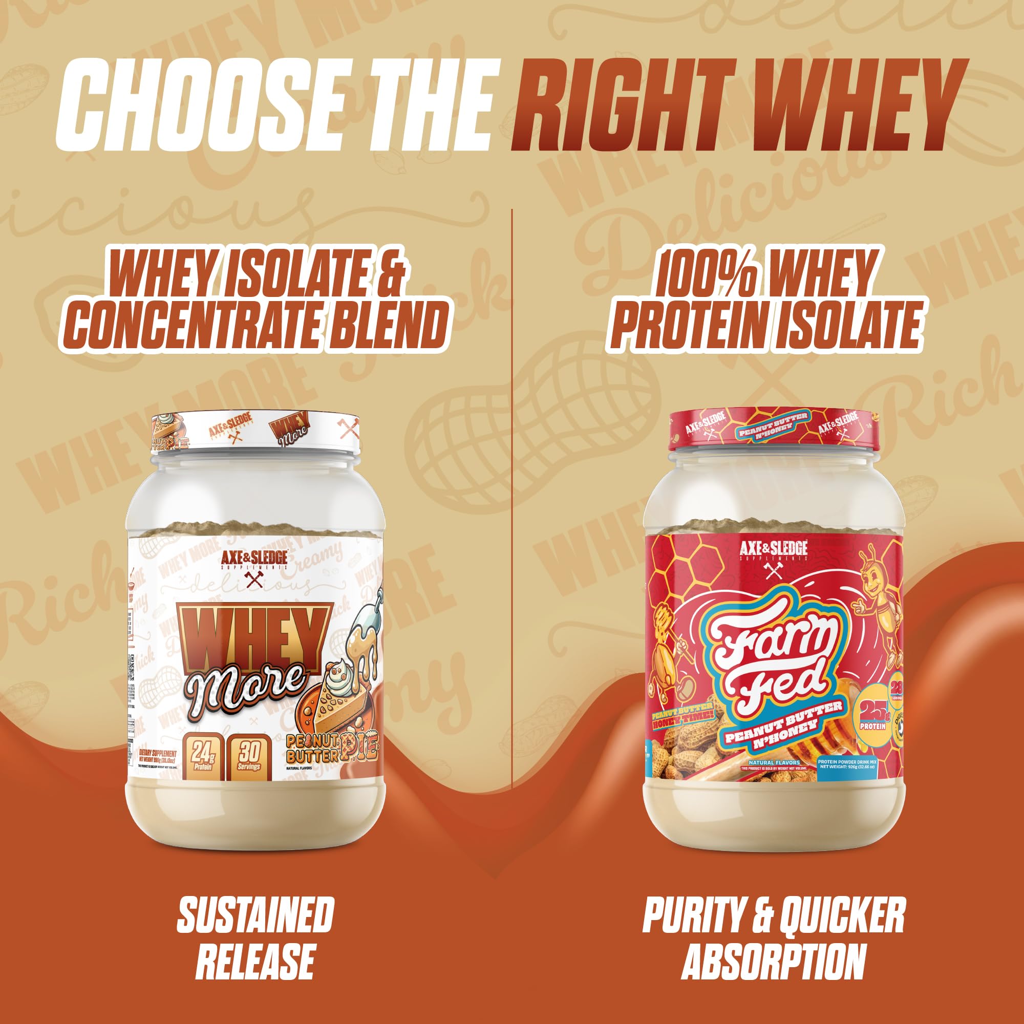 Pancake batter with WHEY More for a protein-rich morning meal.