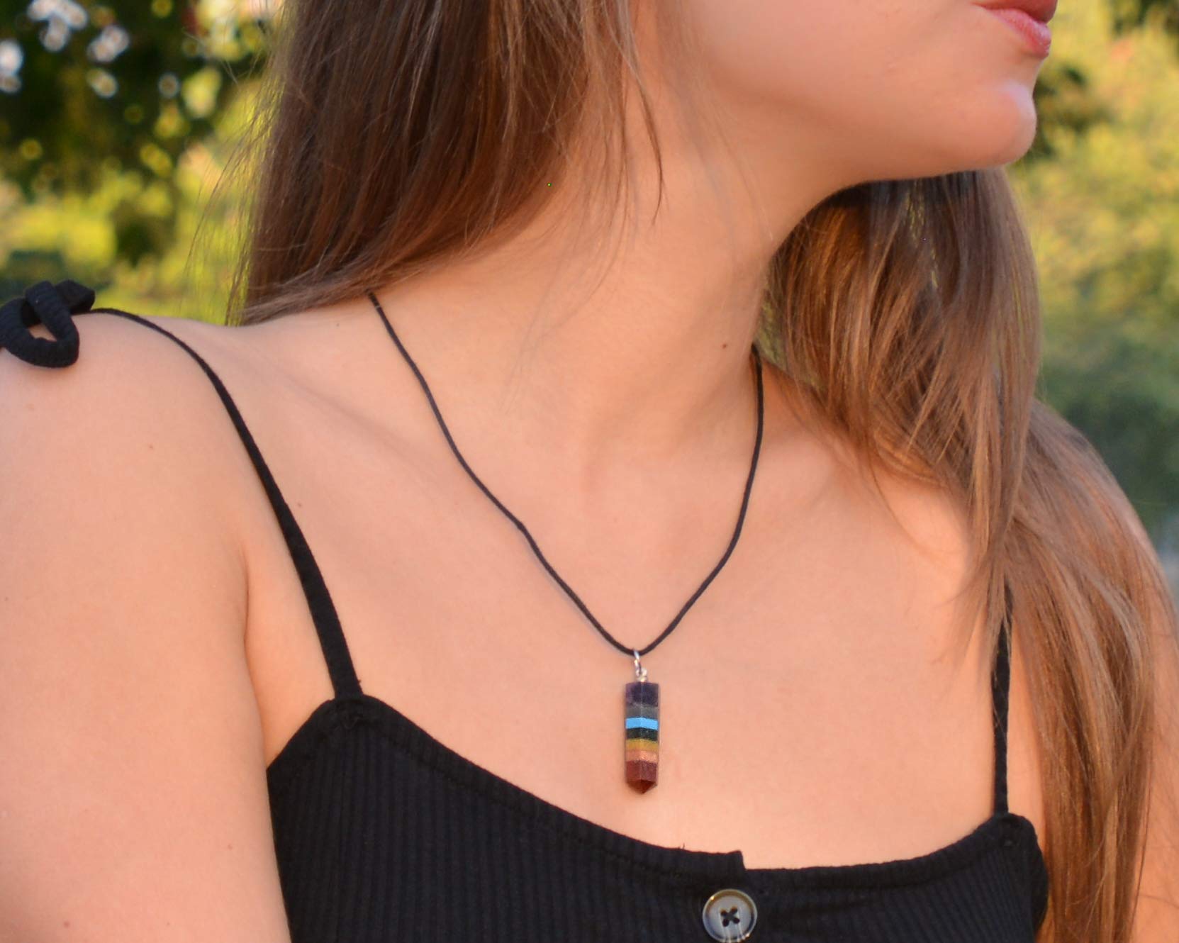 Ayana Chakra Pendant Yellow Aventurine for confidence and focus.