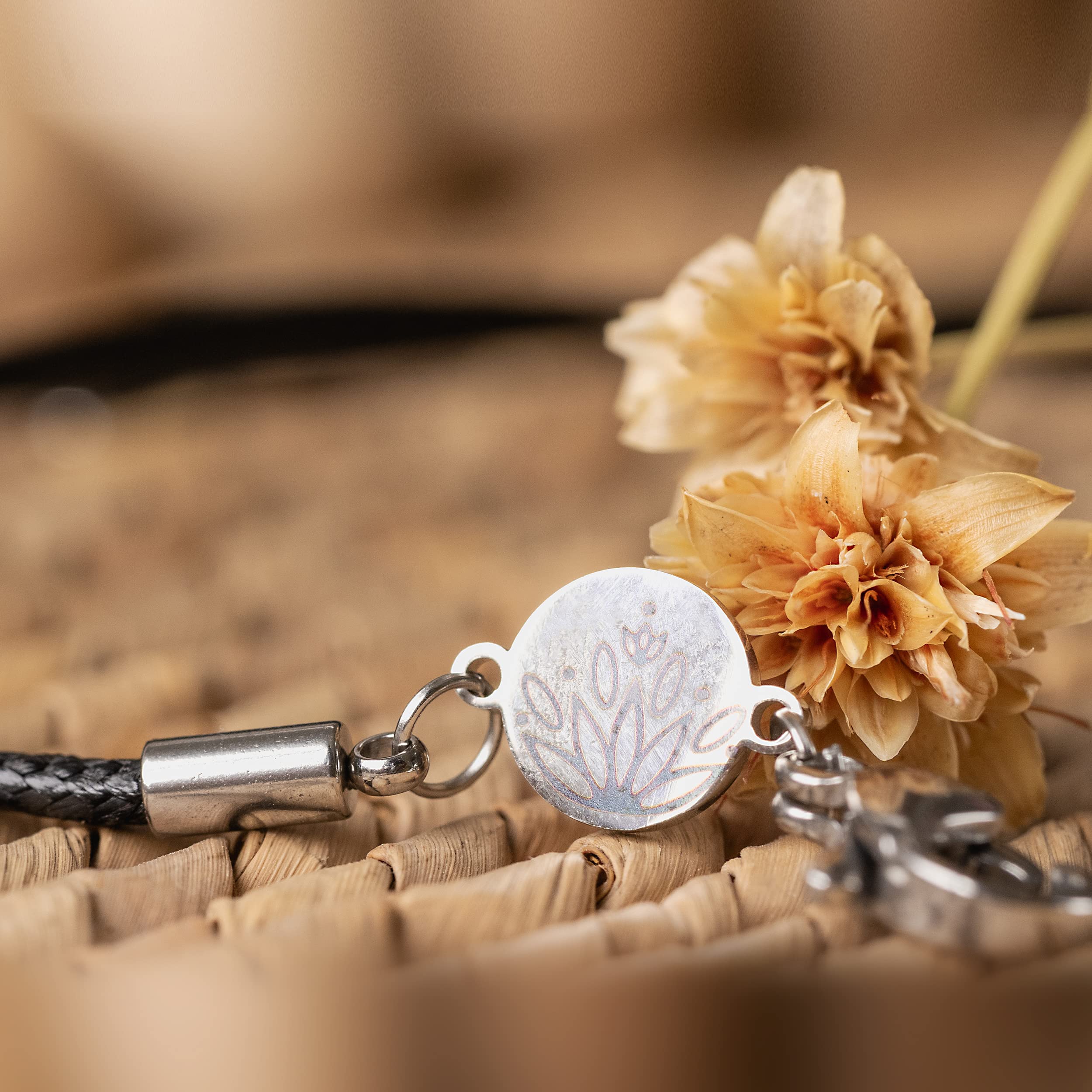 Ayana Howlite Necklace gift packaging shown as ready-to-gift option.