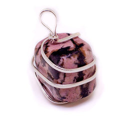 Ayana Rhodonite Necklace crafted with ethically sourced stones for conscious jewelry.