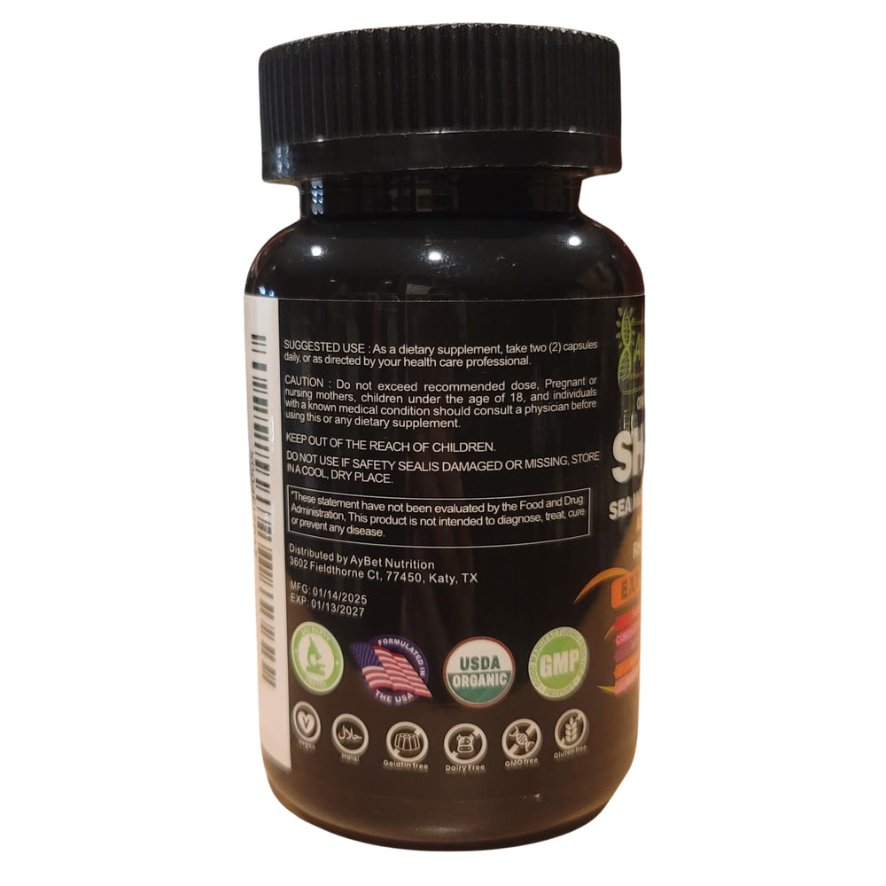 AyBet packaging and label showcasing organic Himalayan ingredients