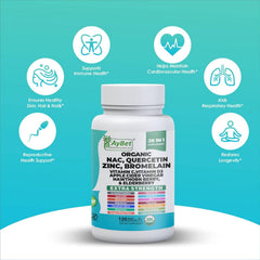 AyBet Vitamin C and D3 with elderberry and turmeric capsules for antioxidant support