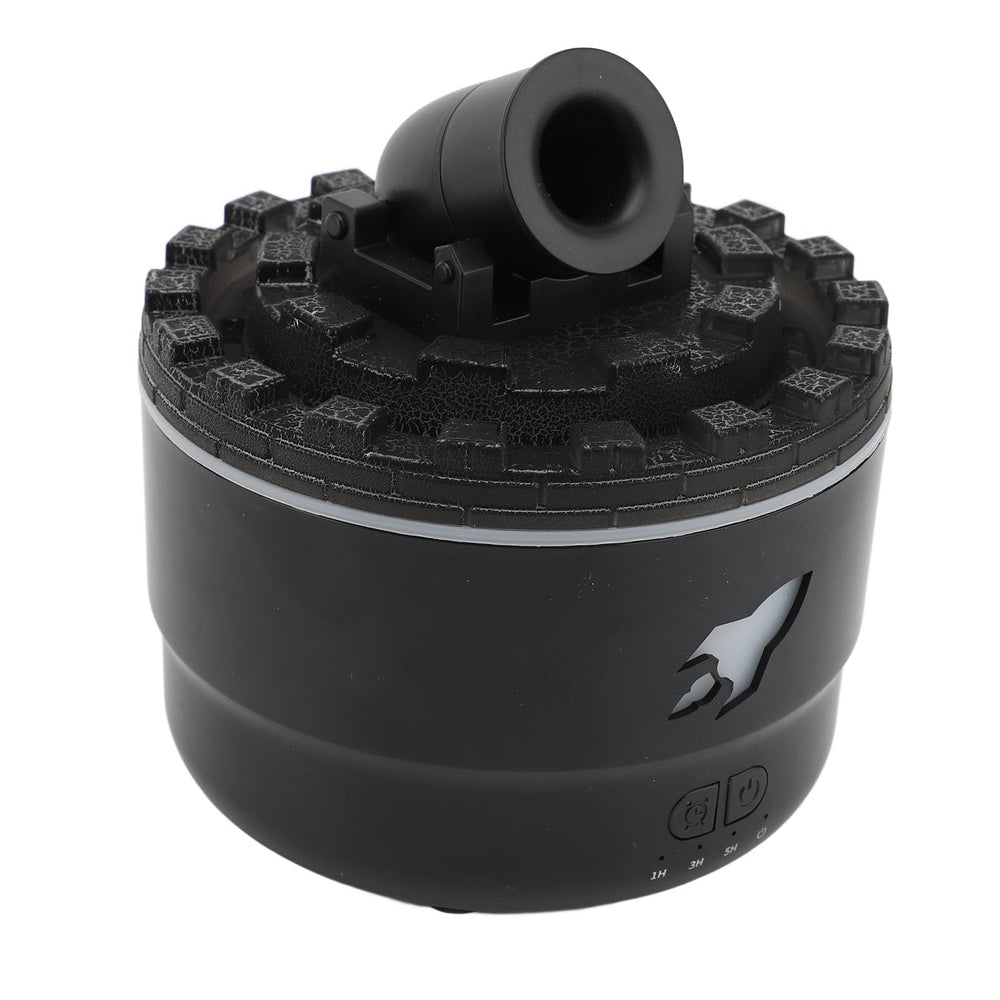 AYNEFY Volcano Diffuser LED lights cycle through seven colors for ambiance