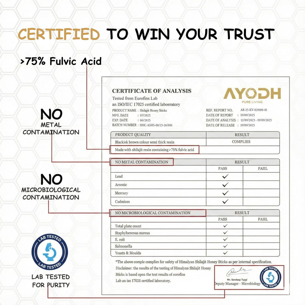 AYODH Honey Sticks single-serve pack ideal for quick energy during errands.