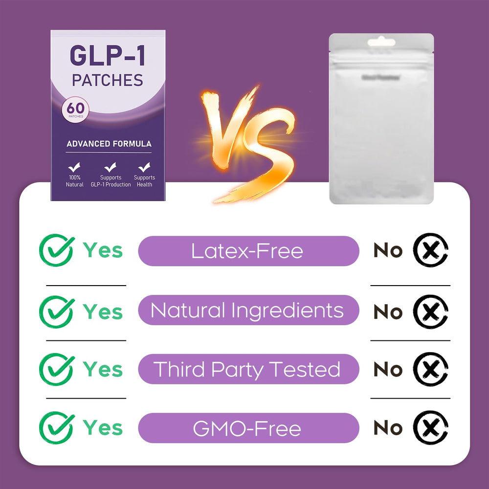 AYOJOY GLP-1 patches packaging with reseal keeps patches fresh between uses.