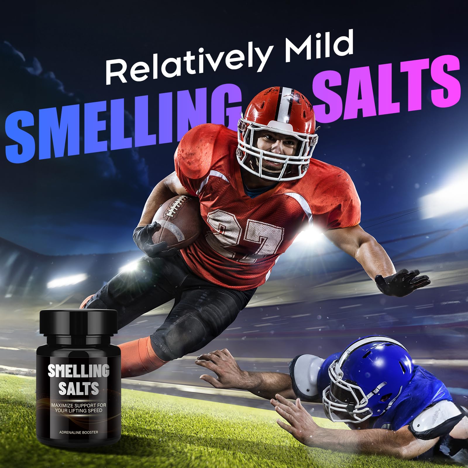 AYROX Power Salt in-hand activation demonstrates quick energizing effect