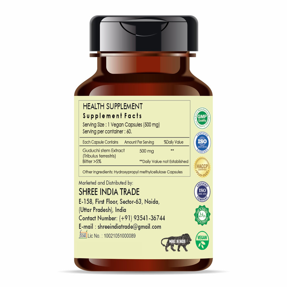 AYURVEDASHREE 60-count bottle, long-lasting supply for routines.
