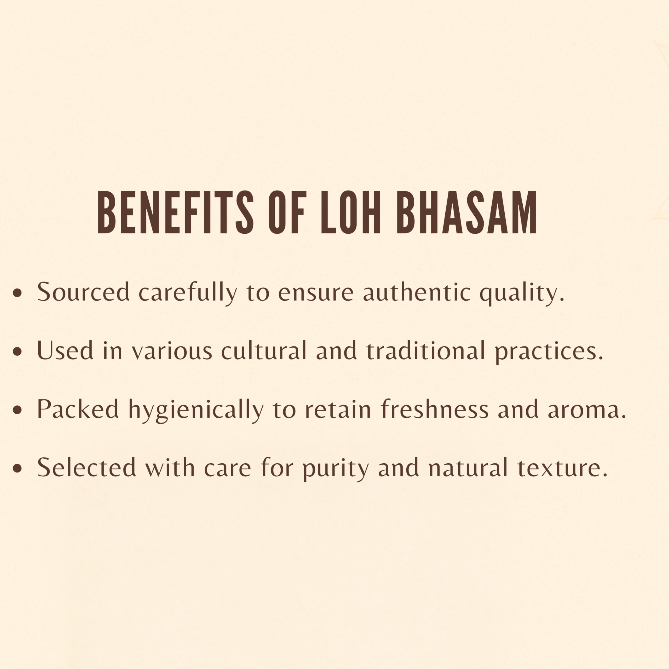 AYURVEDASHREE Loh Bhasma front packaging view with sealed bottle.