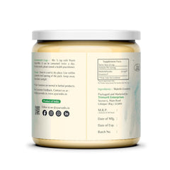 Ayurvedix Mulethi powder closeup highlighting pure organic formulation for daily use