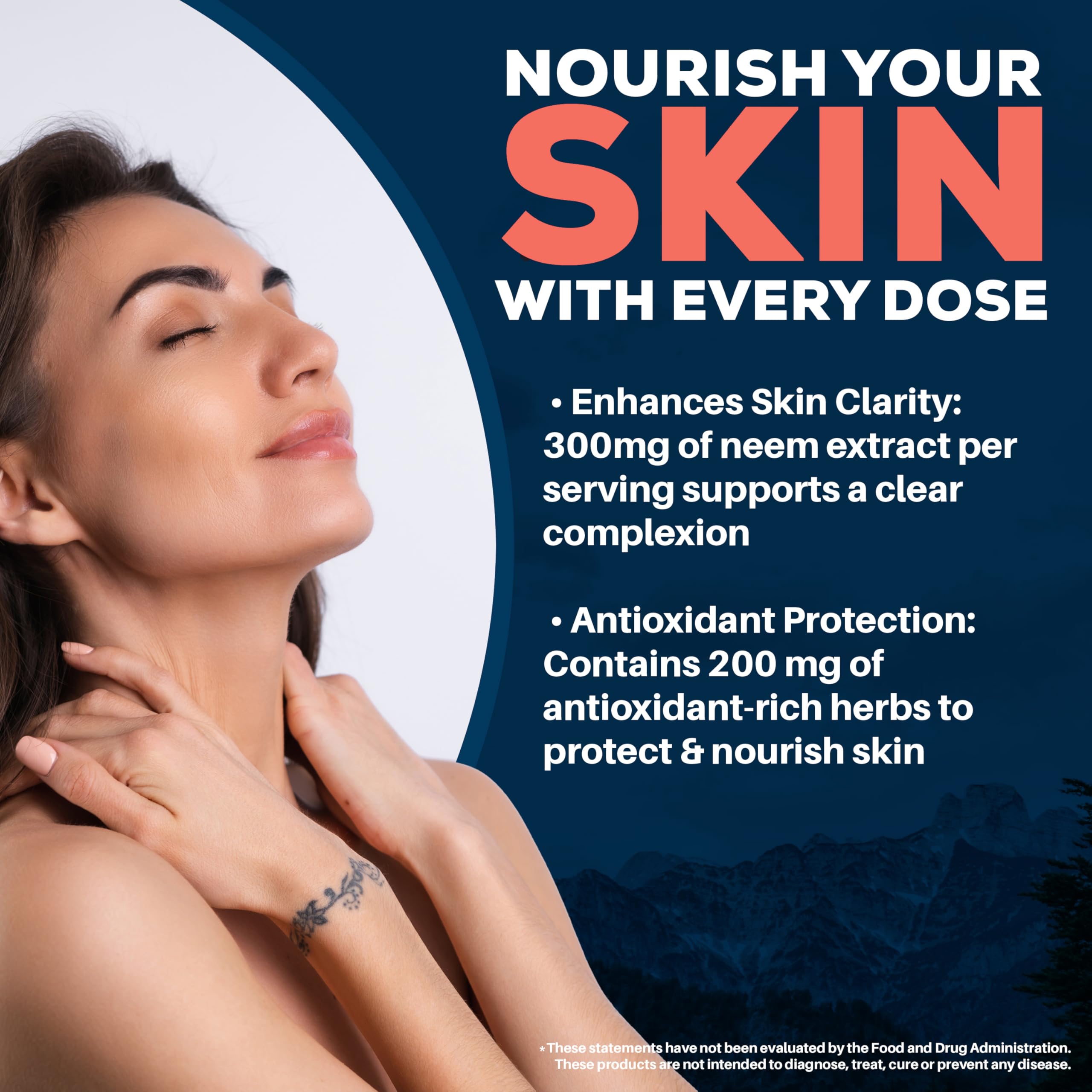 Capsules close-up showing 90 vegetarian capsules for daily wellness