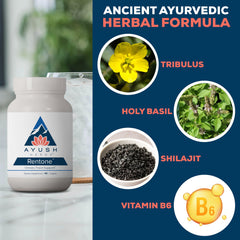 Ayush Herbs Rentone horsetail capsules support kidney health and hydration balance in daily use.