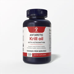AZ Biotech Antarctic Krill Oil softgel highlighting high phospholipid content for absorption.
